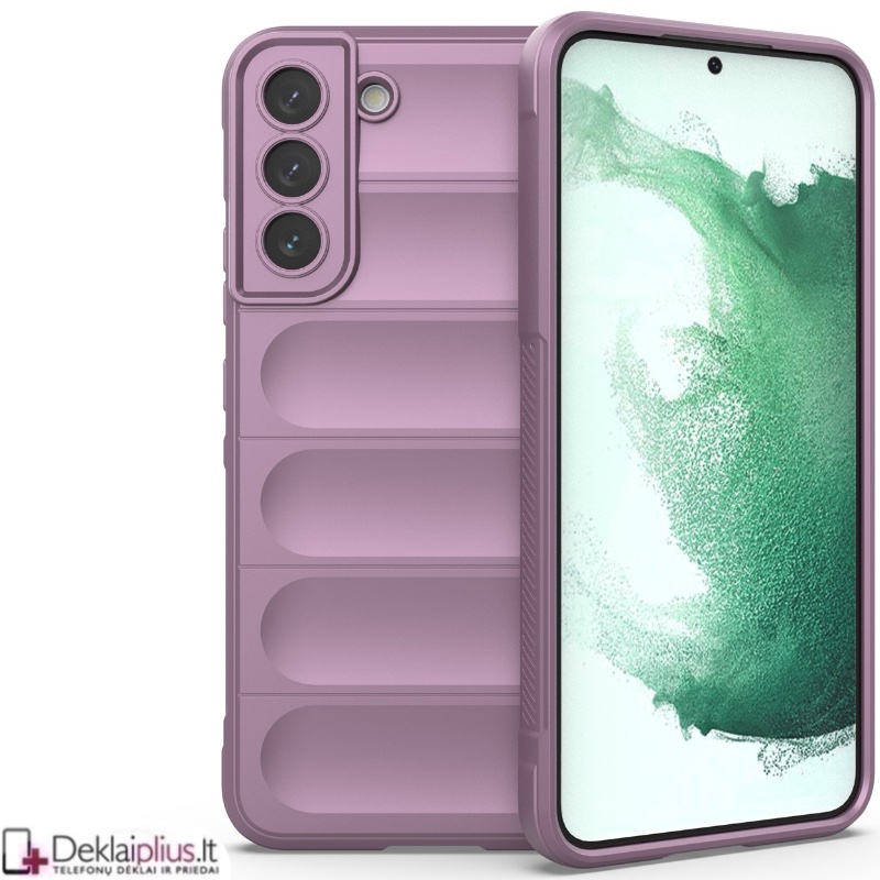 Magic Shield guminis dėklas - violetinis (Samsung Galaxy S22 Plus) Magic Shield guminis dėklas - violetinis (Samsung Galaxy S22 Plus)